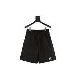 BLCG B Logo Nylon Shorts in Black - 619 - blcg0000619