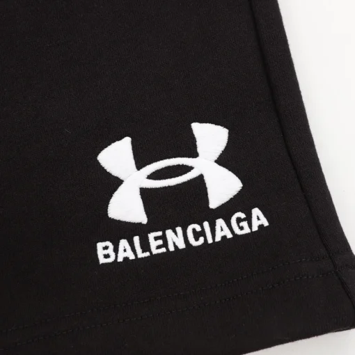 BLCG x UA Hybrid Logo Fleece Shorts in Black - 621 - blcg0000621 - Image 6