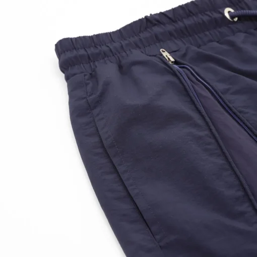 BLCG Zip Detail Drawstring Shorts in Navy - 625 - blcg0000625 - Image 4