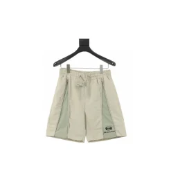 BLCG Zip Detail Drawstring Shorts in White - 626 - blcg0000626