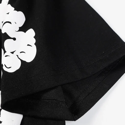 DT Set Black & White Tee & Shorts - 133 - dt0000133 - Image 9
