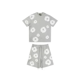 DT Set Gray Tee & Shorts - 135 - dt0000135