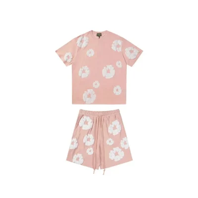 DT Set Pink Tee & Shorts - 139 - dt0000139