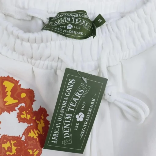 DT Set White & Orange Tee & Shorts - 142 - dt0000142 - Image 7
