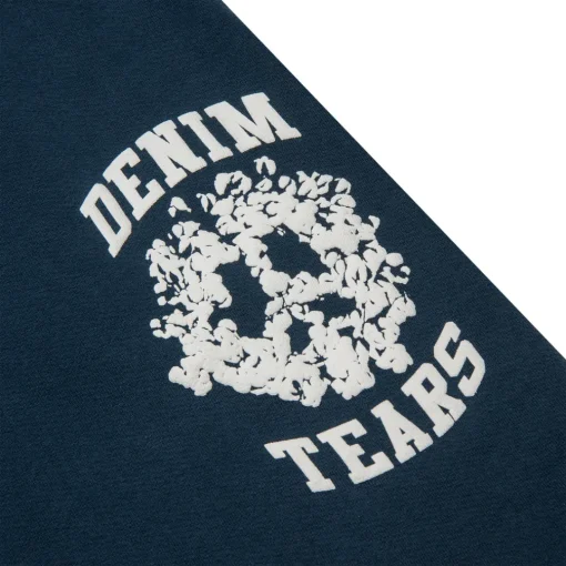 DT Navy Denim University Shorts - 148 - dt0000148 - Image 3