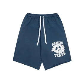 DT Navy Denim University Shorts - 148 - dt0000148