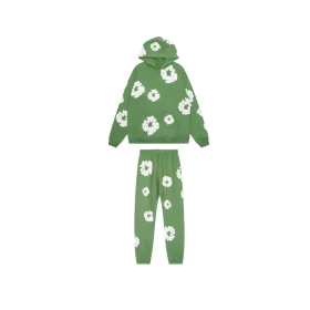 DT Set Green Hoodie & Trousers - 154 - dt0000154