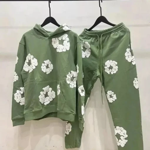 DT Set Green Hoodie & Trousers - 154 - dt0000154 - Image 8