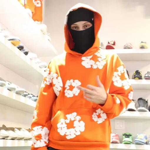 DT Set Orange Hoodie & Trousers - 155 - dt0000155 - Image 6