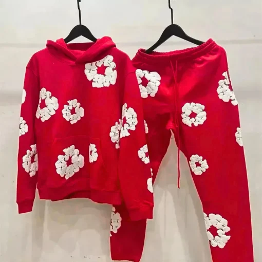 DT Set Red Hoodie & Trousers - 156 - dt0000156 - Image 6