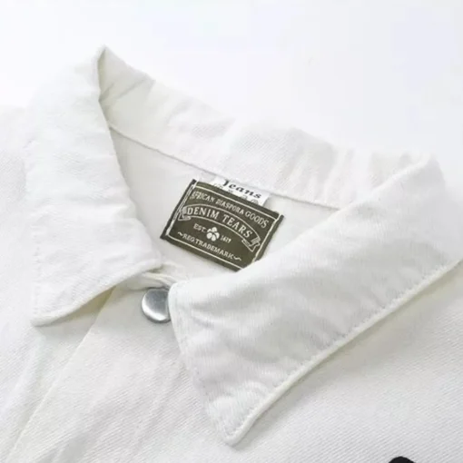 DT Set White Denim Jacket & Jeans - 159 - dt0000159 - Image 6