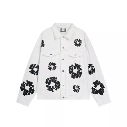 DT Set White Denim Jacket & Jeans - 159 - dt0000159 - Image 2