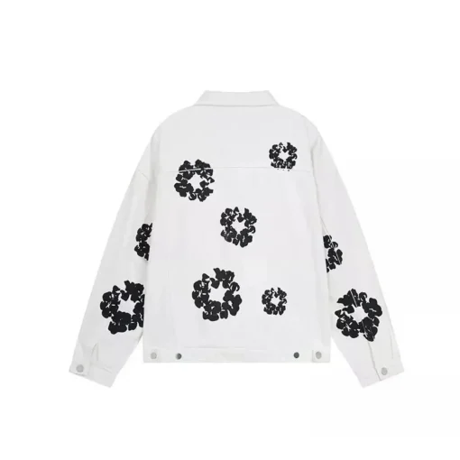 DT Set White Denim Jacket & Jeans - 159 - dt0000159 - Image 3