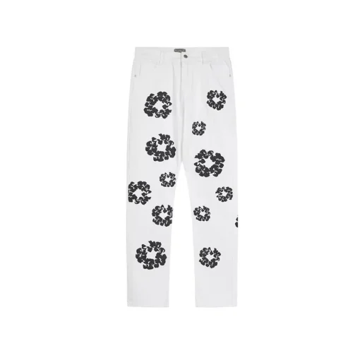 DT Cotton Wreath Light Wash Jeans - 161 - dt0000161