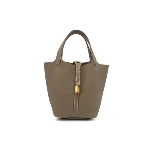 HM Etoupe Clemence Picotin Lock Gold Hardware - 8 - hm0000008