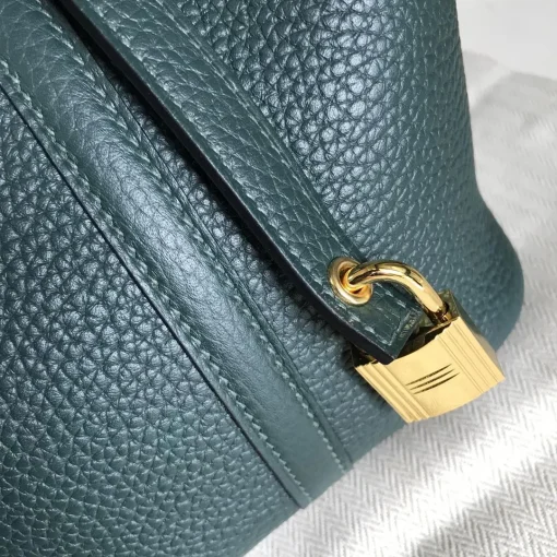 HM Vert Moyen Clemence Picotin Lock Gold Hardware - 11 - hm0000011 - Image 8