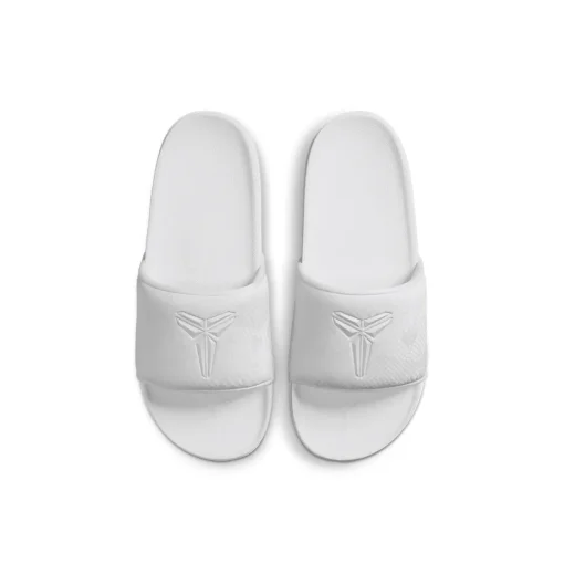 Kobe Offcourt Slides Triple White - 2 - kbs000002 - Image 3