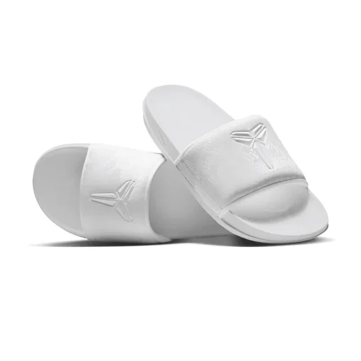 Kobe Offcourt Slides Triple White - 2 - kbs000002 - Image 4