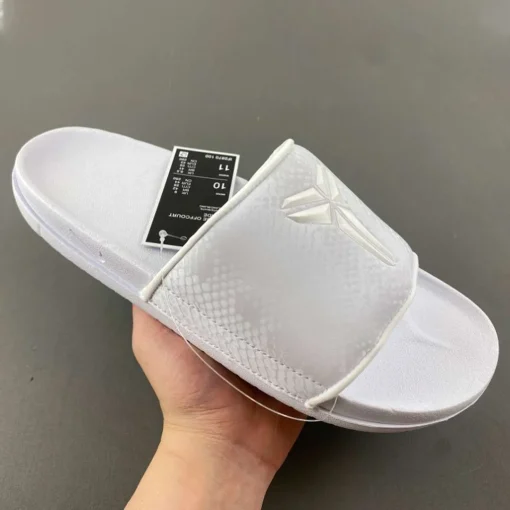 Kobe Offcourt Slides Triple White - 2 - kbs000002 - Image 6