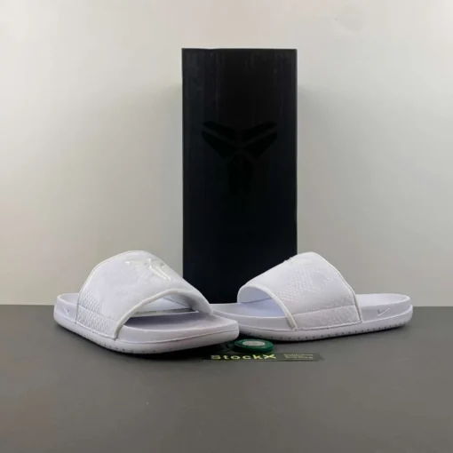 Kobe Offcourt Slides Triple White - 2 - kbs000002 - Image 12