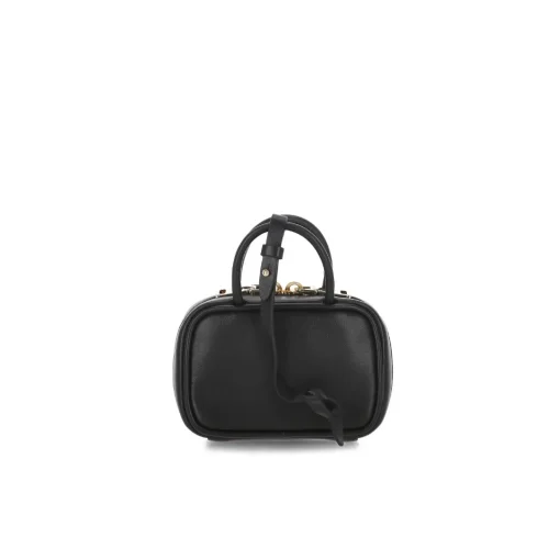 MM Black Leather Micro Bag - 2 - mm000002 - Image 2