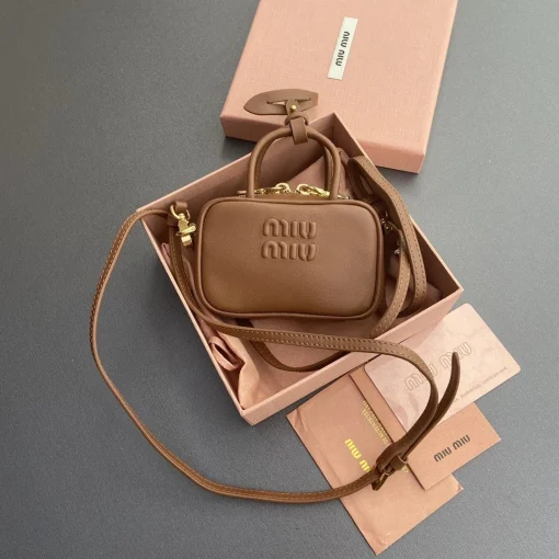 MM Brown Leather Micro Bag - 3 - mm000003 - Image 8