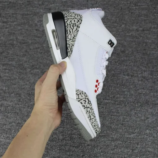 AJ 3 Retro White Cement '88 Dunk Contest Shoes Sneakers - nk0002267 - Image 9