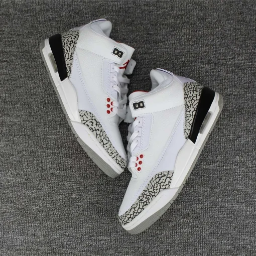 AJ 3 Retro White Cement '88 Dunk Contest Shoes Sneakers - nk0002267 - Image 10
