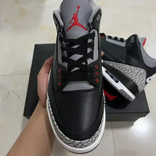 [Premium] AJ 3 Black Cement 2024 Shoes Sneakers – nk0003883 - Image 9