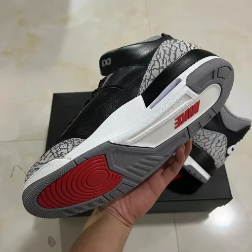 [Premium] AJ 3 Black Cement 2024 Shoes Sneakers – nk0003883 - Image 10
