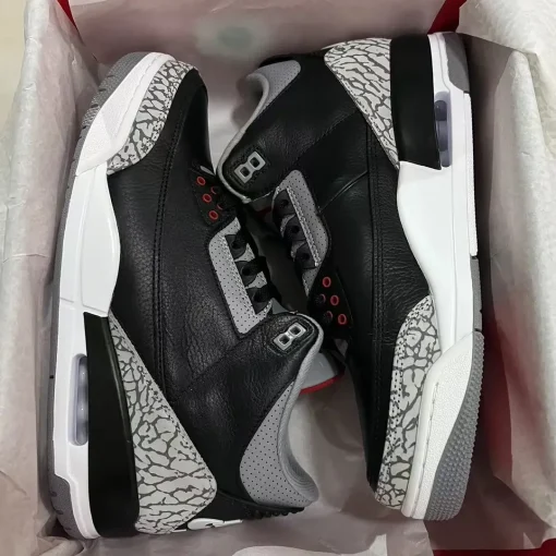 [Premium] AJ 3 Black Cement 2024 Shoes Sneakers – nk0003883 - Image 13