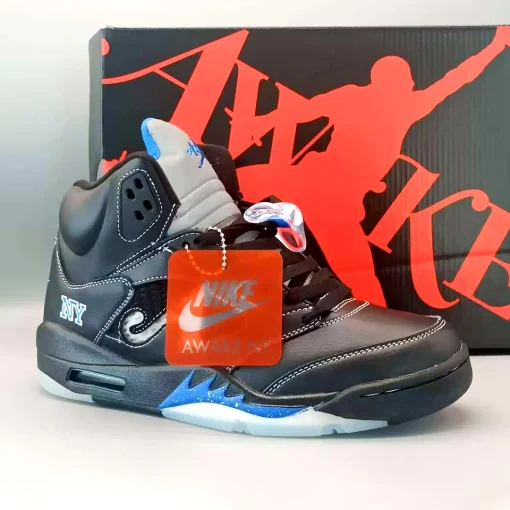 Awake NY x AJ 5 Racer Blue Shoes Sneakers - nk0004445 - Image 3