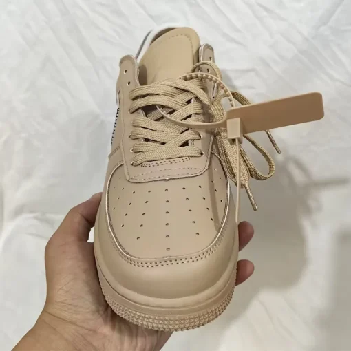 OW x AF 1 Low Sesame Shoes Sneakers - nk0004452 - Image 5