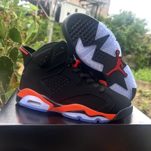 AJ 6 Reverse Infrared Shoes Sneaker - nk0004458 - Image 7