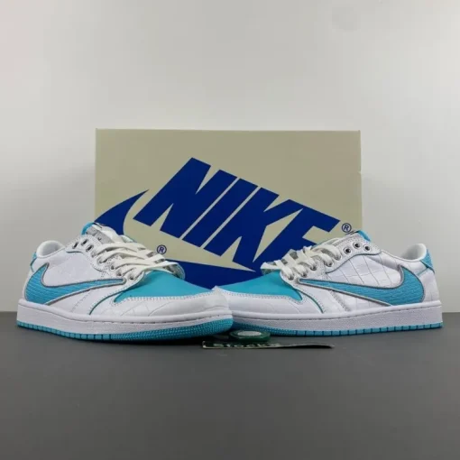 Travis Scott x AJ 1 Low Lagoon Pulse Shoes Sneakers – nk0004460 - Image 9