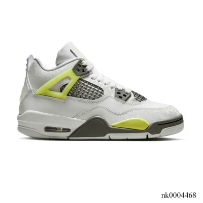 AJ 4 Light Lemon Twist Shoes Sneakers - nk0004468