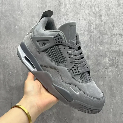 Nigel Sylvester x AJ 4 Wolf Grey Shoes Sneakers - nk0004480 - Image 6