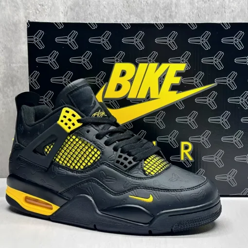 Nigel Sylvester x Kobe Bryant x AJ 4 Thunder Shoes Sneakers - nk0004481 - Image 3