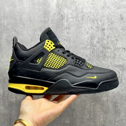 Nigel Sylvester x Kobe Bryant x AJ 4 Thunder Shoes Sneakers - nk0004481 - Image 5