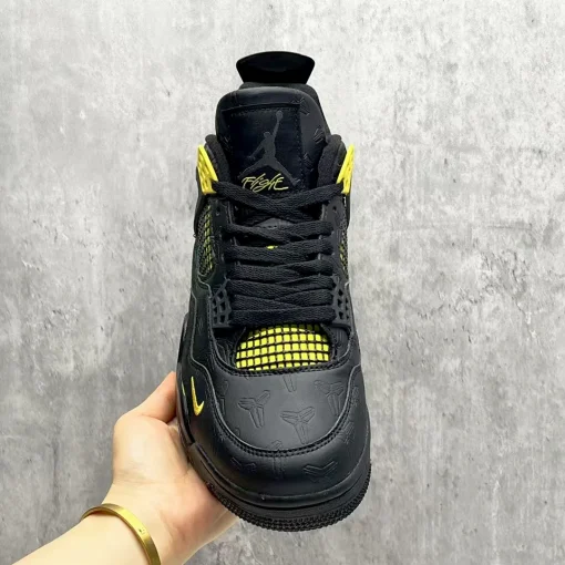 Nigel Sylvester x Kobe Bryant x AJ 4 Thunder Shoes Sneakers - nk0004481 - Image 7
