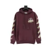 OW Diagonal Tape Arrows Hoodie in Purple - 348 - owf0000348