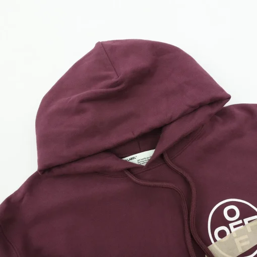 OW Diagonal Tape Arrows Hoodie in Purple - 348 - owf0000348 - Image 9