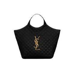 YSL Black Icare Maxi - 1 - ysl000001