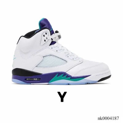 AJ 5 Grape Shoes Sneakers - nk0004187