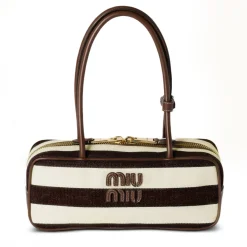 MM Beau Small Brown Top Handle Bag - MM0001
