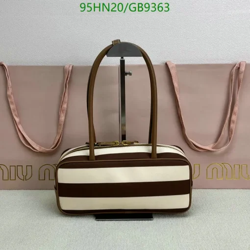 MM Beau Small Brown Top Handle Bag - MM0001 - Image 2