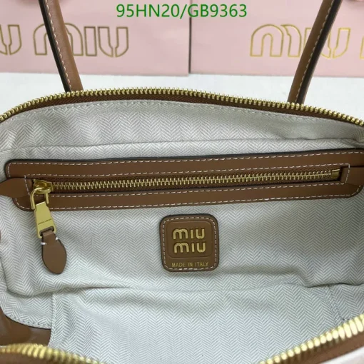 MM Beau Small Brown Top Handle Bag - MM0001 - Image 9