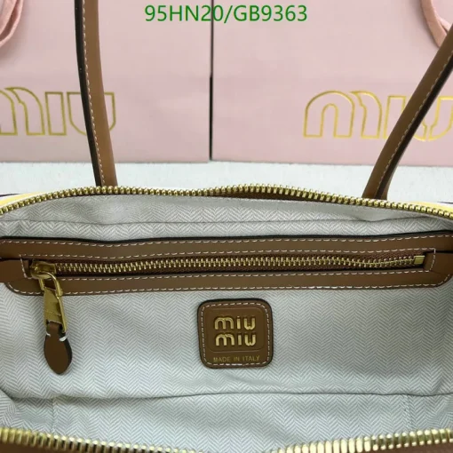 MM Beau Small Red Top Handle Bag - MM0002 - Image 4