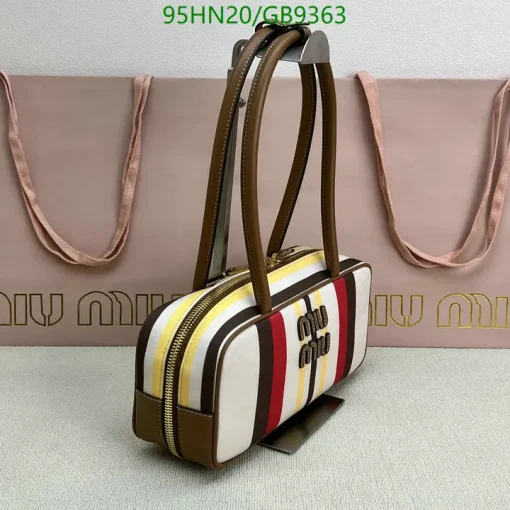 MM Beau Small Red Top Handle Bag - MM0002 - Image 6