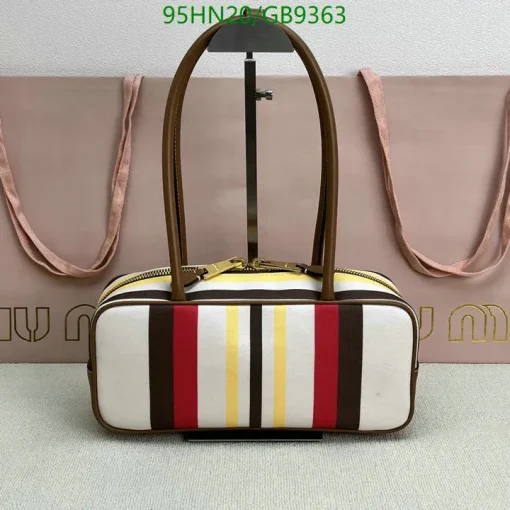 MM Beau Small Red Top Handle Bag - MM0002 - Image 3